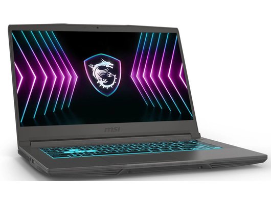 Ноутбук игровой MSI Thin 15 B2RVE-3450XRU/9S7-16R831-3450/Core i5-210H/16Gb/512Gb/15.6 FHD IPS/RTX4050 6Gb/DOS серый